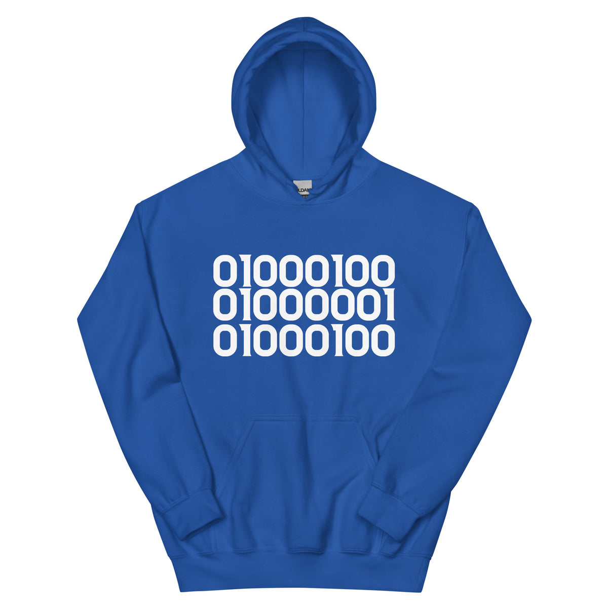 DAD in Binary Unisex Hoodie