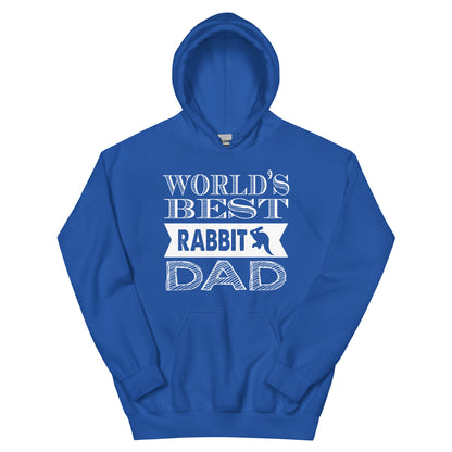 World's Best Rabbit Dad Unisex Hoodie