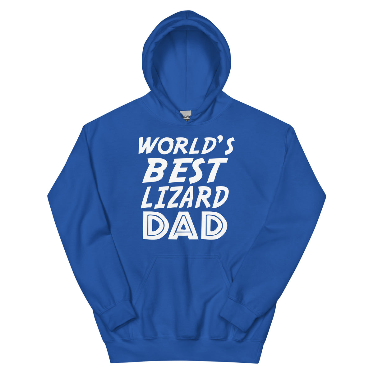 World's Best Lizard Dad Unisex Hoodie