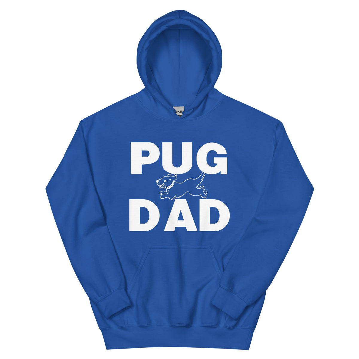 Pug Dad Unisex Hoodie