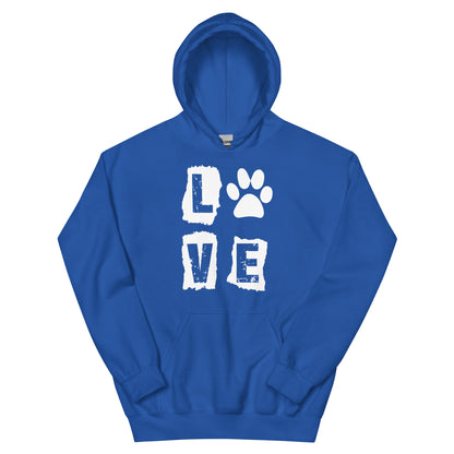 Love Paw Unisex Hoodie