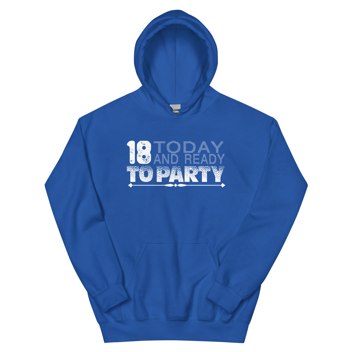 18 Today and Ready to Party Unisex Hoodie