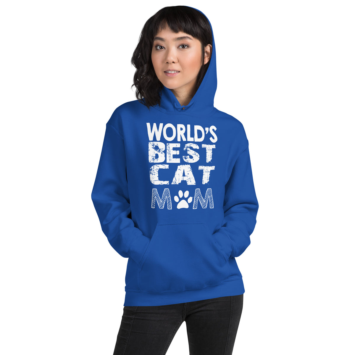 World's Best Cat Mom Unisex Hoodie