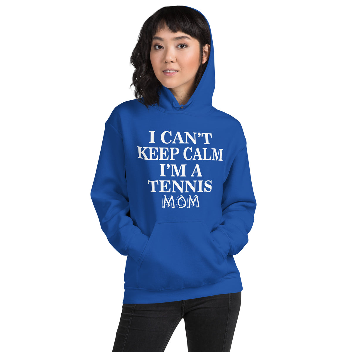 I Can't Keep Calm, I'm a Tennis Mom Unisex Hoodie
