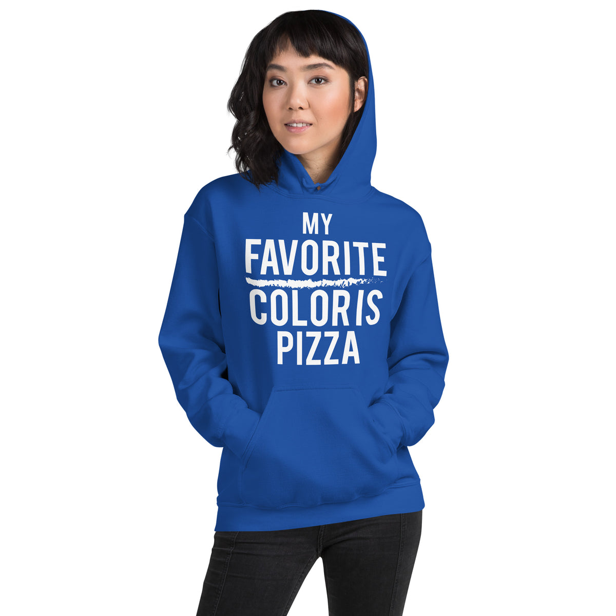 My Favorite Color Is Pizza Unisex Hoodie
