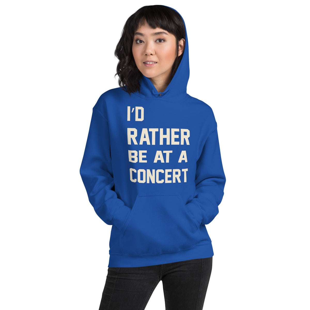 I'd Rather Be at a Concert Unisex Hoodie