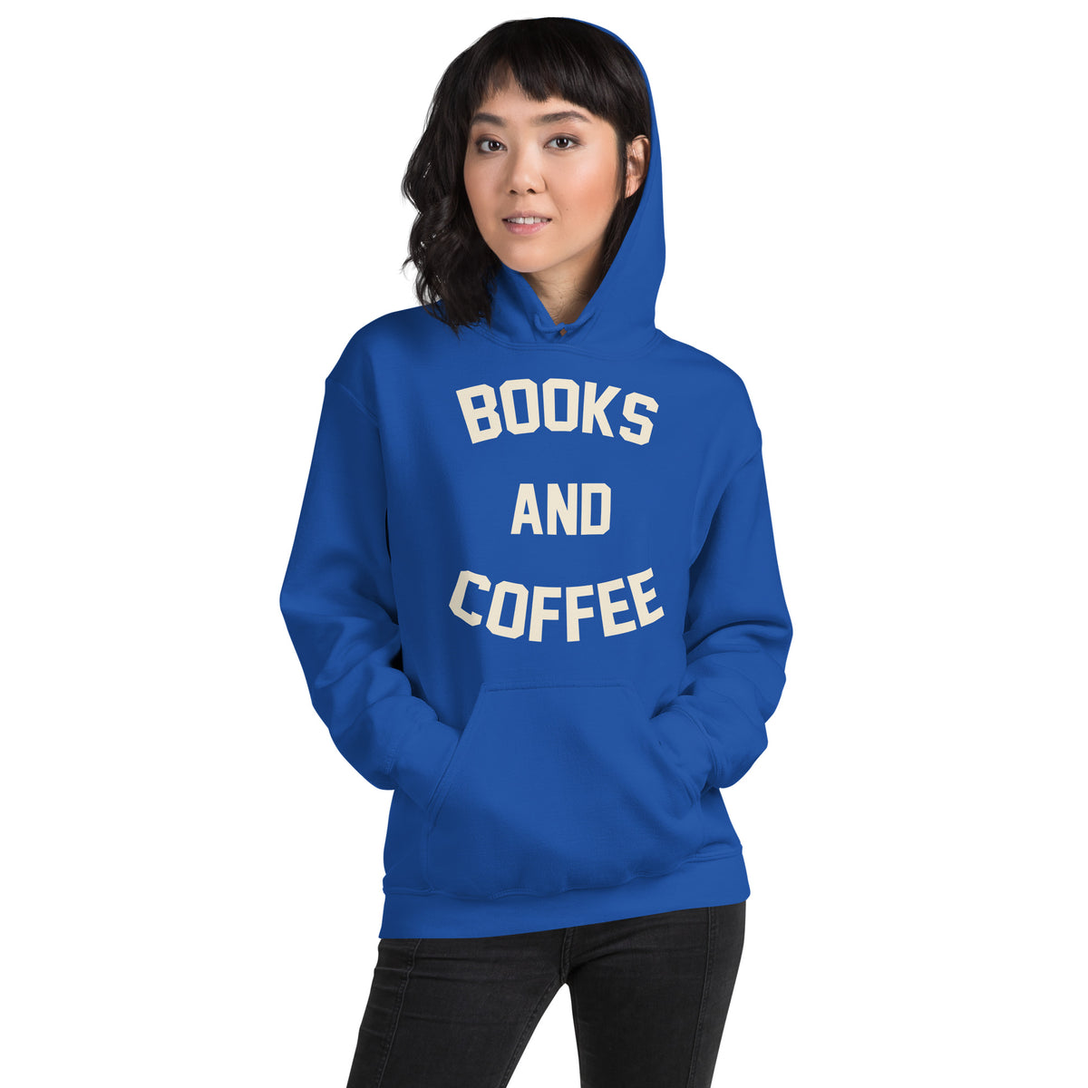 Books and Coffee Unisex Hoodie