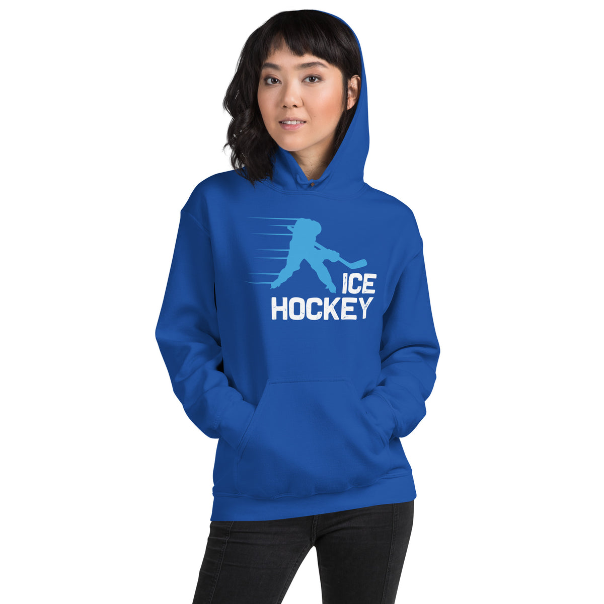 Ice Hockey Speed Unisex Hoodie