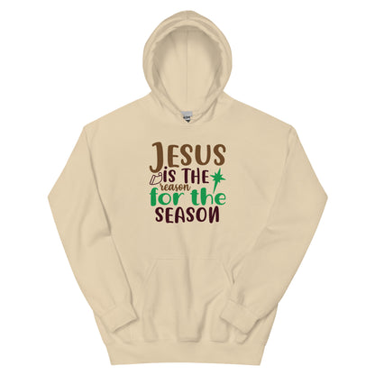 Jesus Is the Reason for the Season Christmas – Star Unisex Hoodie