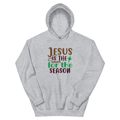 Jesus Is the Reason for the Season Christmas – Star Unisex Hoodie