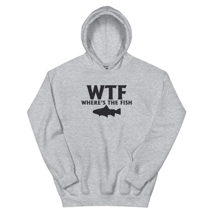 WTF: Where's the Fish Unisex Hoodie
