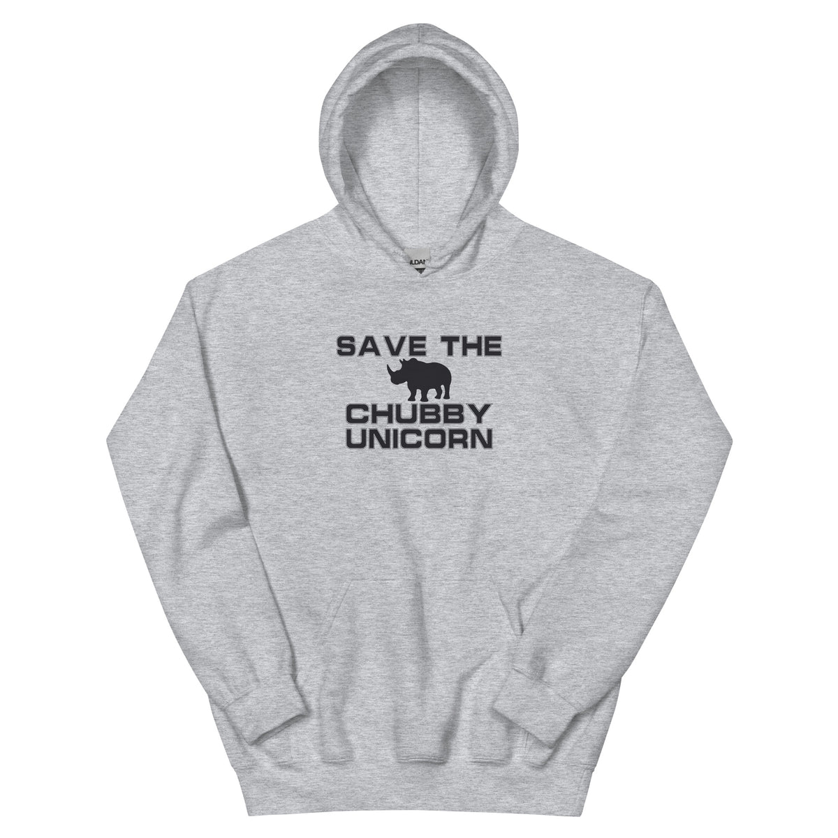Save the Chubby Unicorn Unisex Hoodie