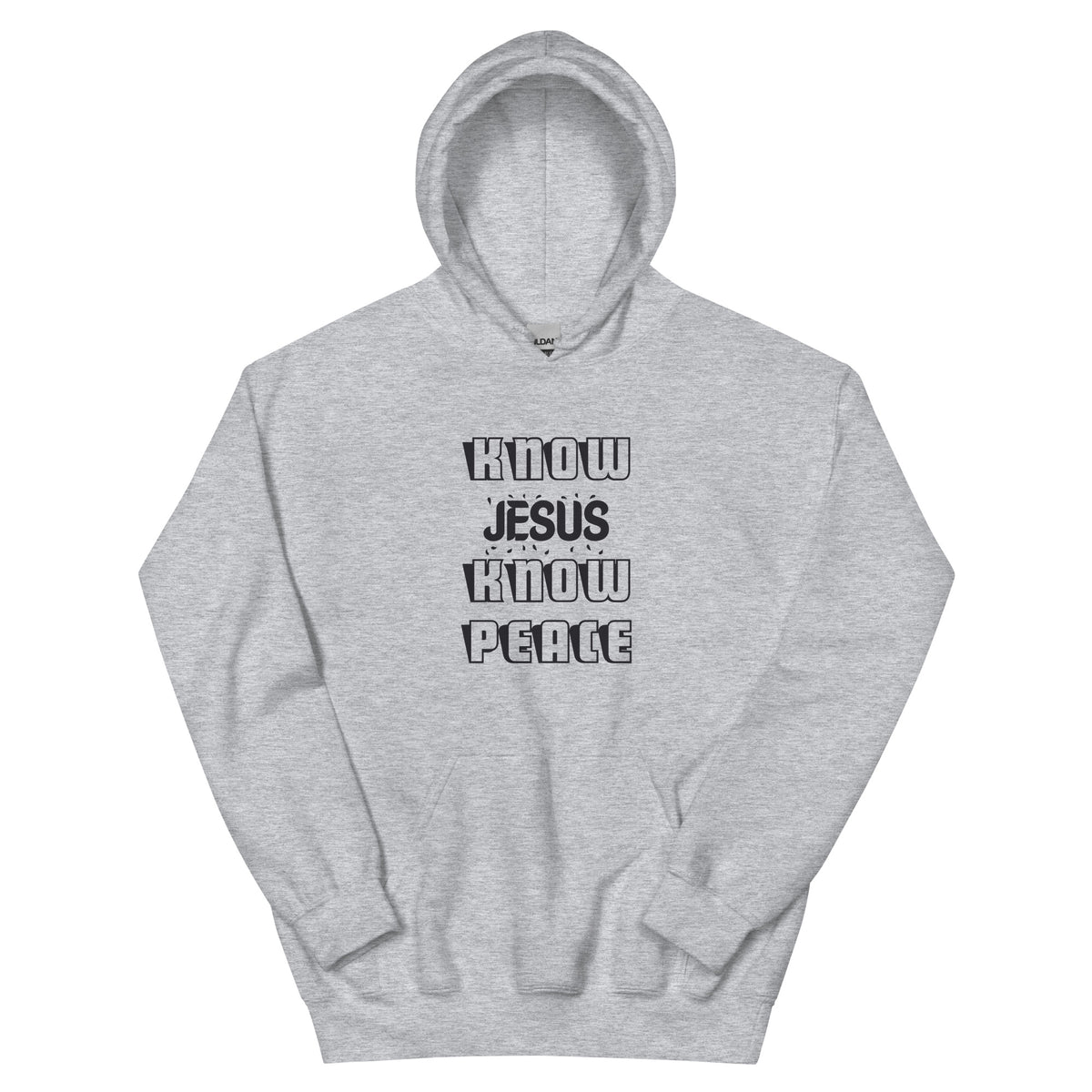 Know Jesus Know Peace Unisex Hoodie