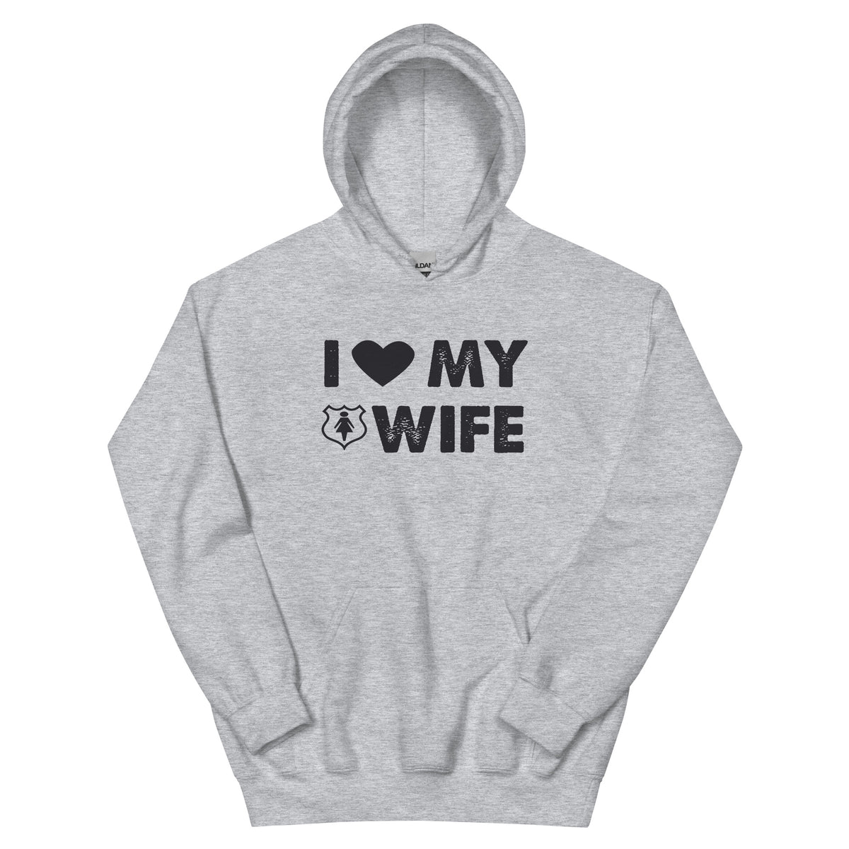 I Love My Wife Unisex Hoodie