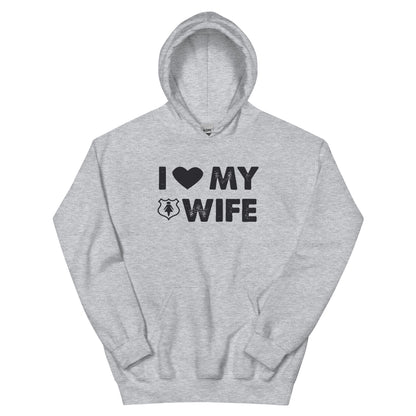 I Love My Wife Unisex Hoodie