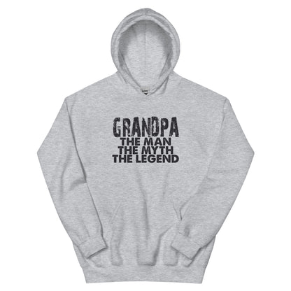 Grandpa the Man the Myth the Legend Unisex Hoodie