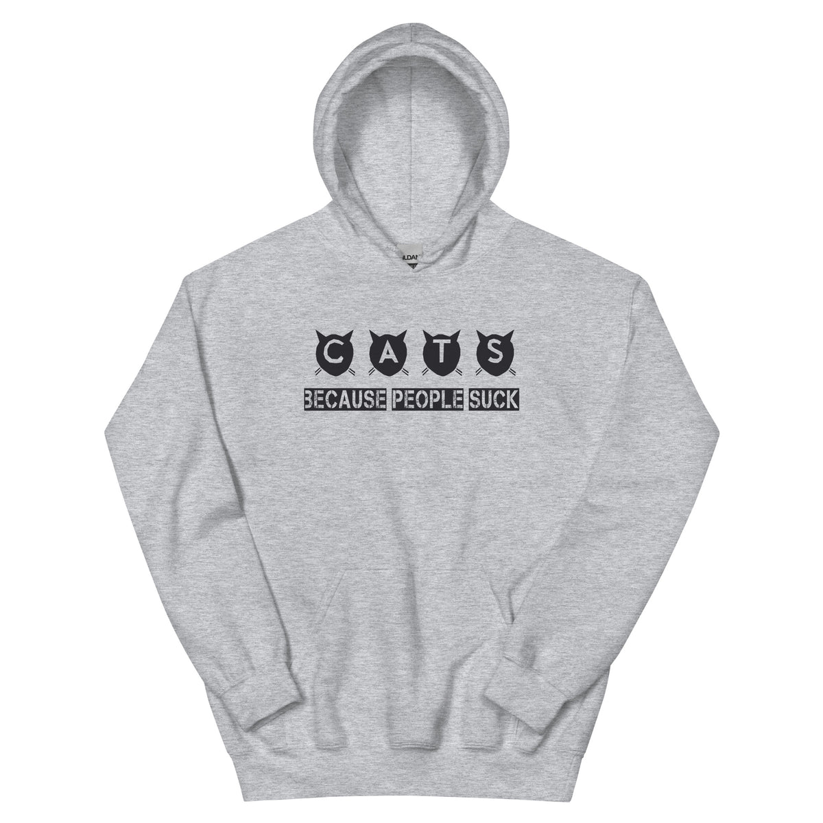 Cats Because People Suck Unisex Hoodie