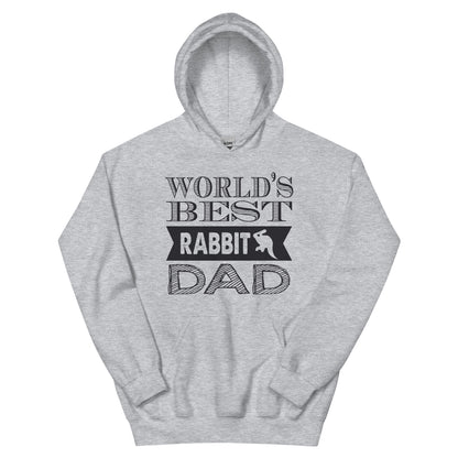 World's Best Rabbit Dad Unisex Hoodie