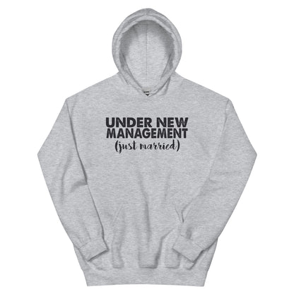 Under New Management, Just Married Unisex Hoodie