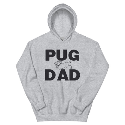Pug Dad Unisex Hoodie