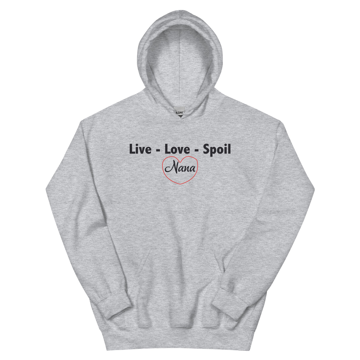 Live, Love, Spoil – Nana Unisex Hoodie