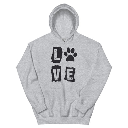 Love Paw Unisex Hoodie