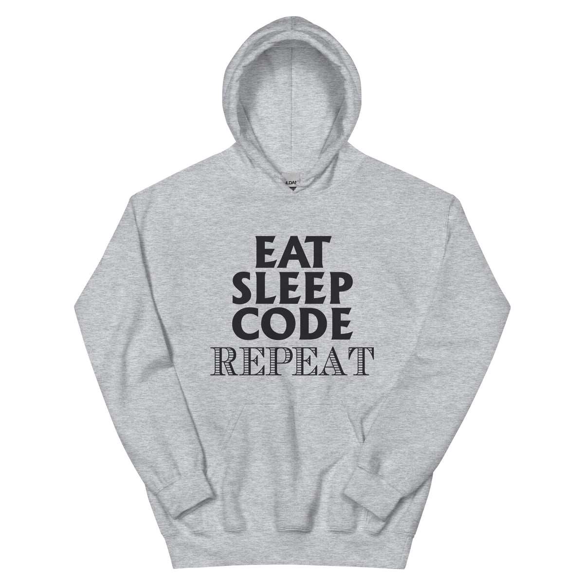 Eat Sleep Code Repeat Unisex Hoodie