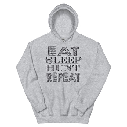 Eat Sleep Hunt Repeat Unisex Hoodie