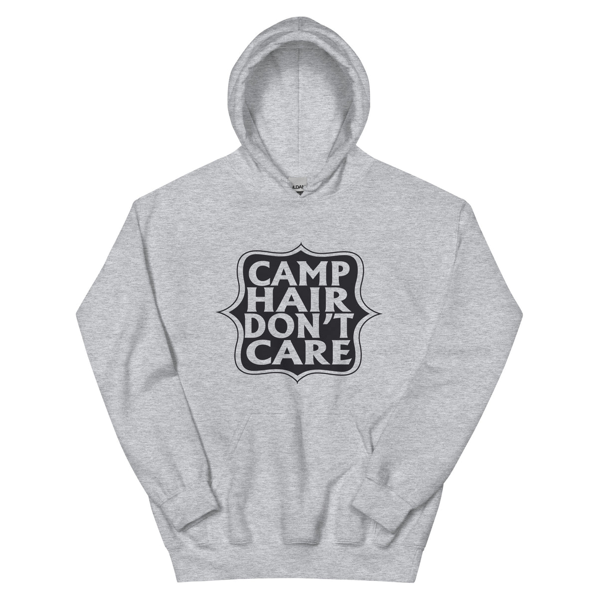 Camp Hair Don't Care Unisex Hoodie