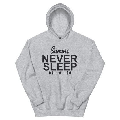 Gamers Never Sleep Unisex Hoodie