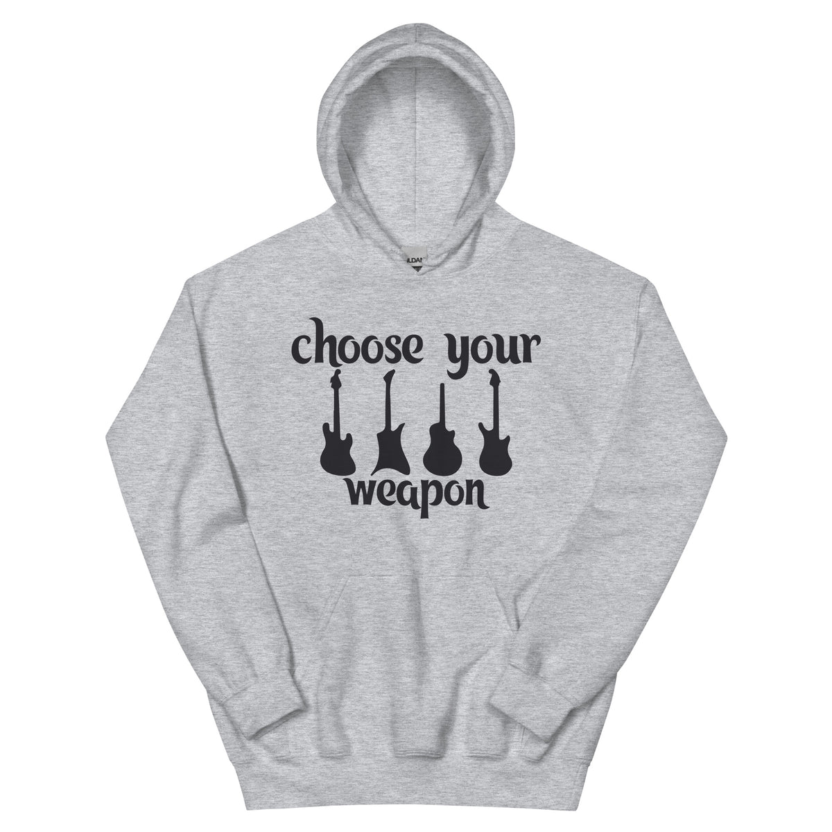 Choose Your Weapon Guitar Unisex Hoodie