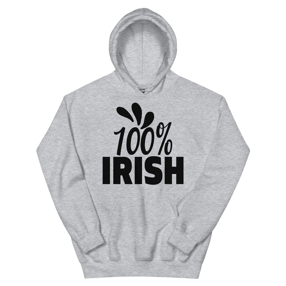 100% Irish Unisex Hoodie