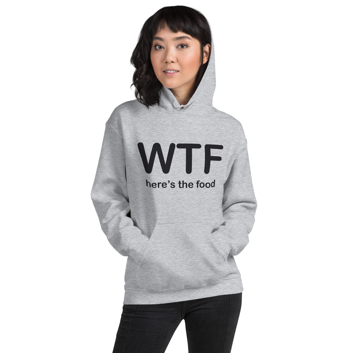 WTF Here's the Food Unisex Hoodie