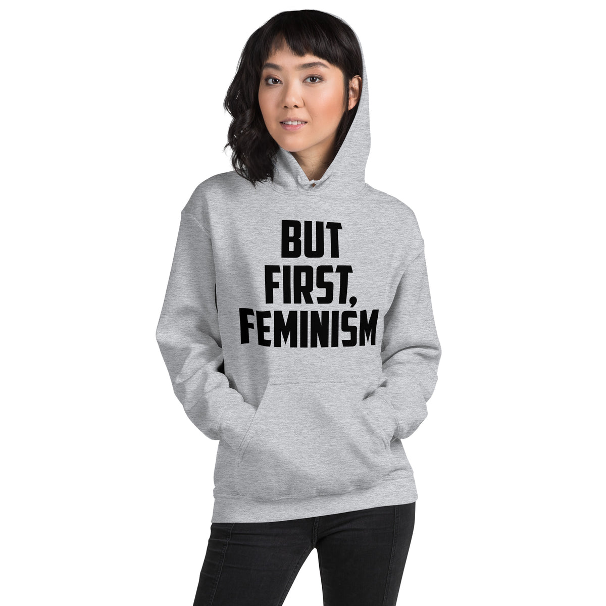 But First, Feminism Unisex Hoodie
