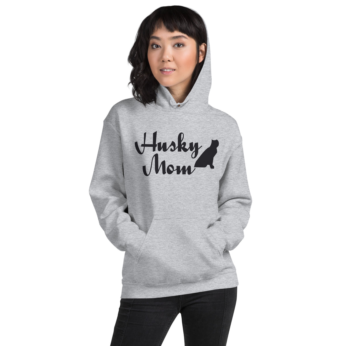Husky Mom Unisex Hoodie