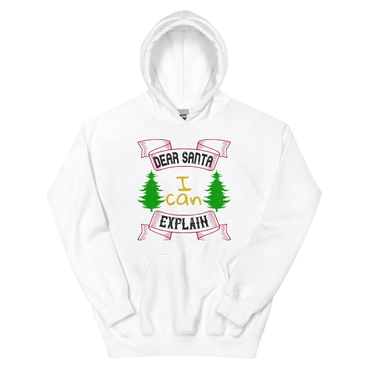 Dear Santa I Can Explain Christmas Unisex Hoodie