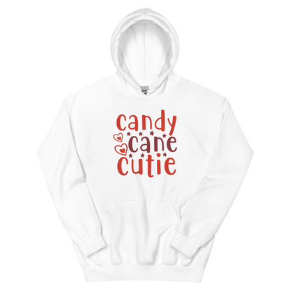 Candy Cane Cutie Christmas Unisex Hoodie