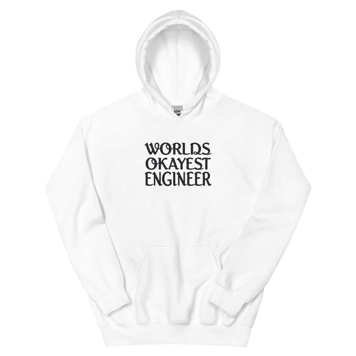 World's Okayest Engineer Unisex Hoodie