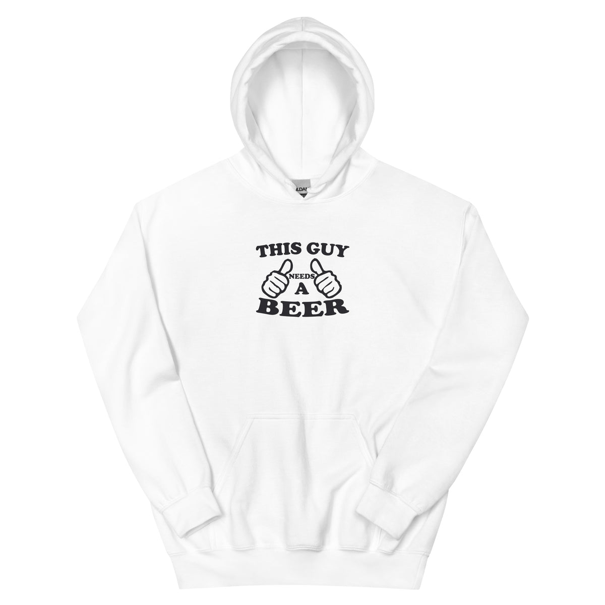 This Guy Needs a Beer Unisex Hoodie