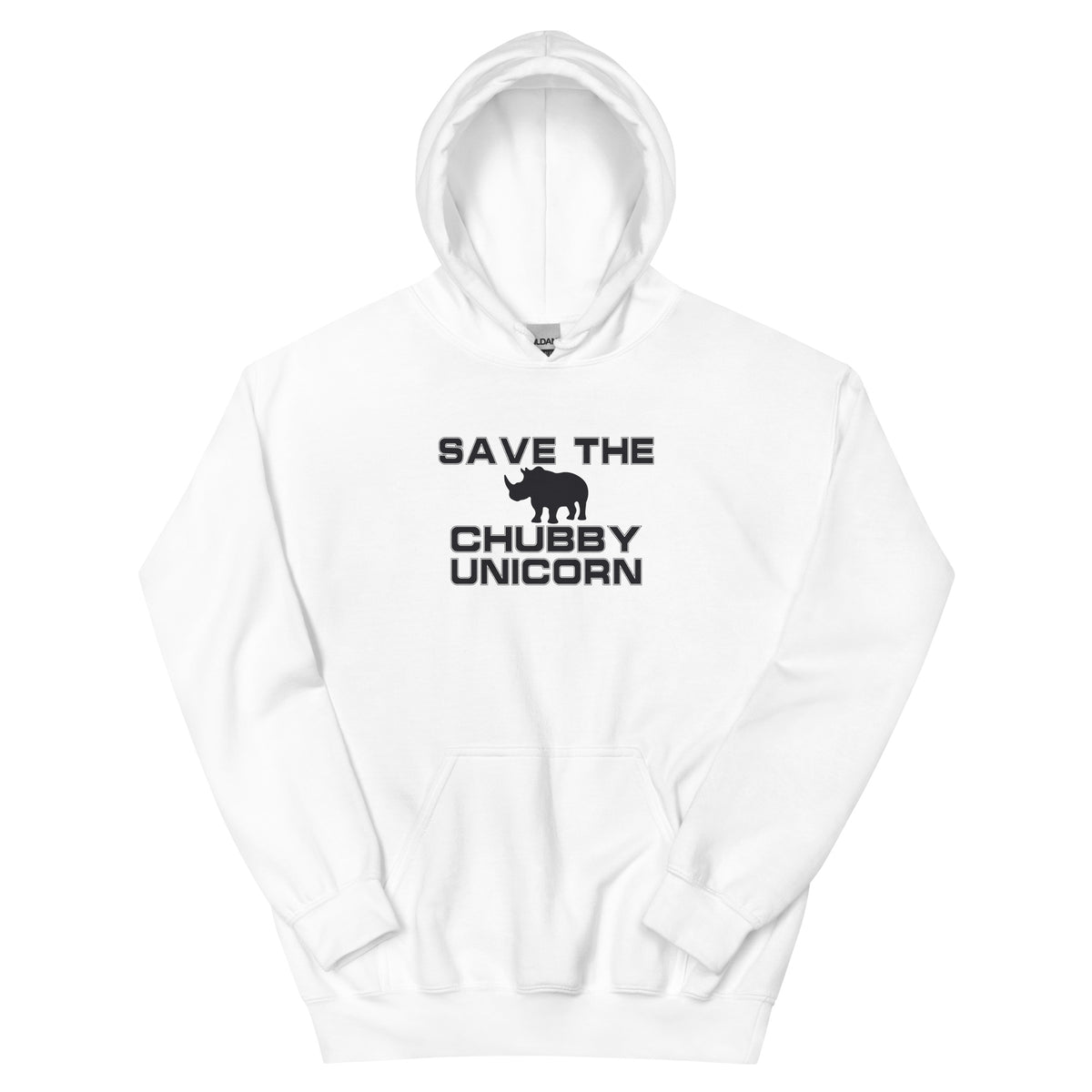 Save the Chubby Unicorn Unisex Hoodie