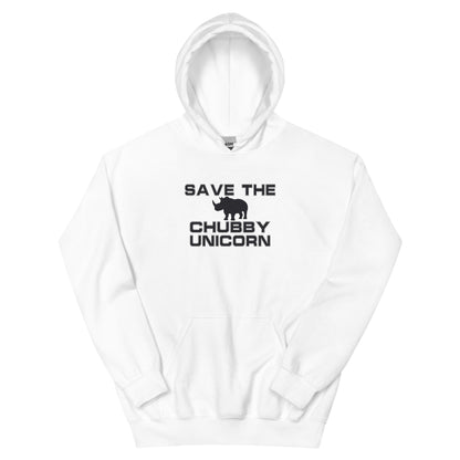 Save the Chubby Unicorn Unisex Hoodie