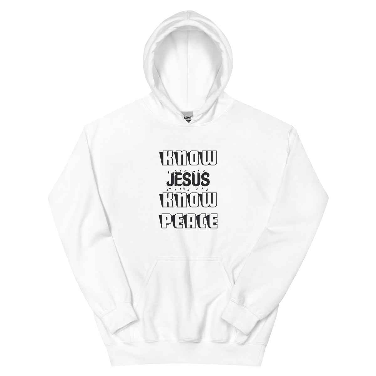 Know Jesus Know Peace Unisex Hoodie