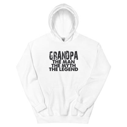 Grandpa the Man the Myth the Legend Unisex Hoodie