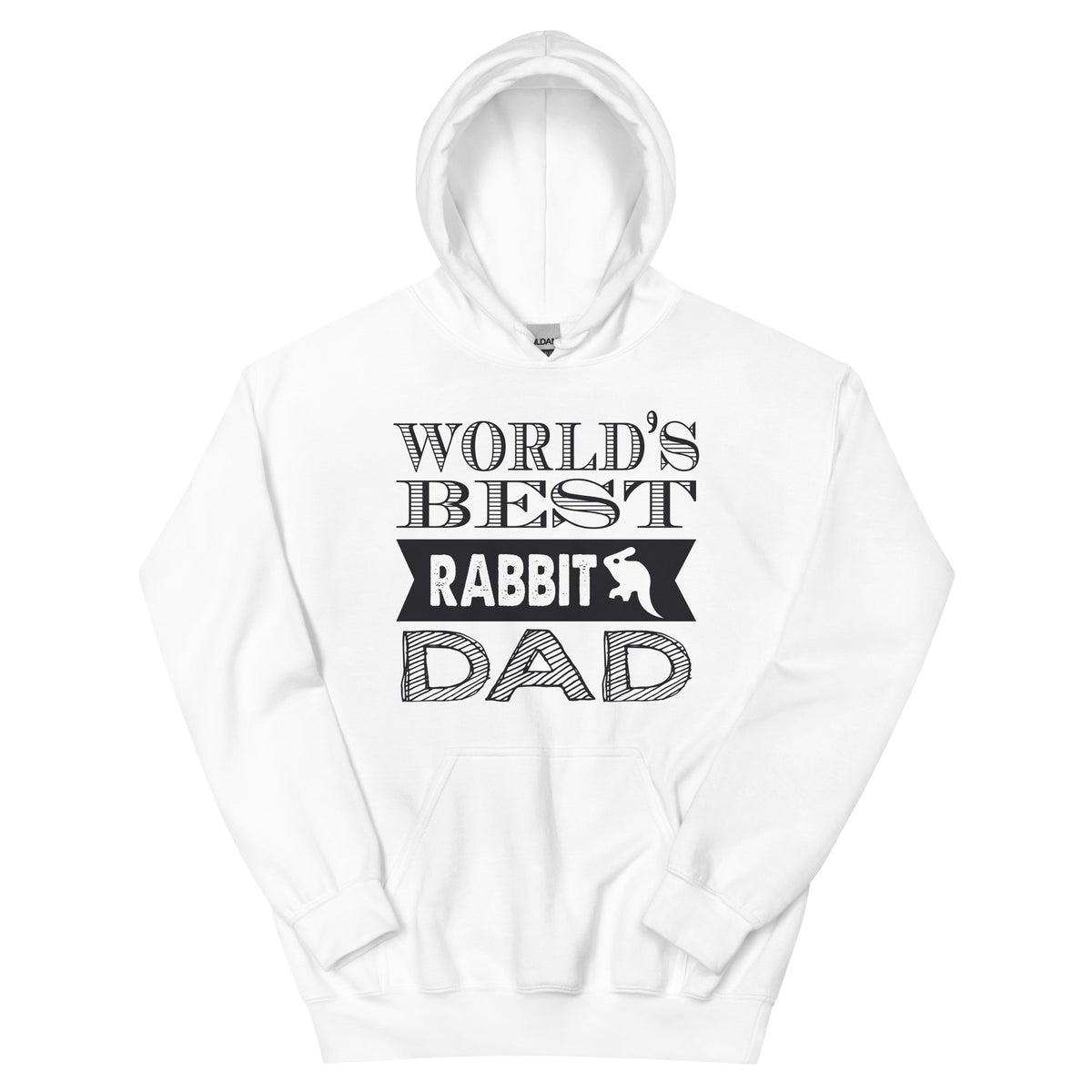 World's Best Rabbit Dad Unisex Hoodie