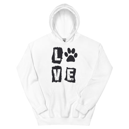 Love Paw Unisex Hoodie
