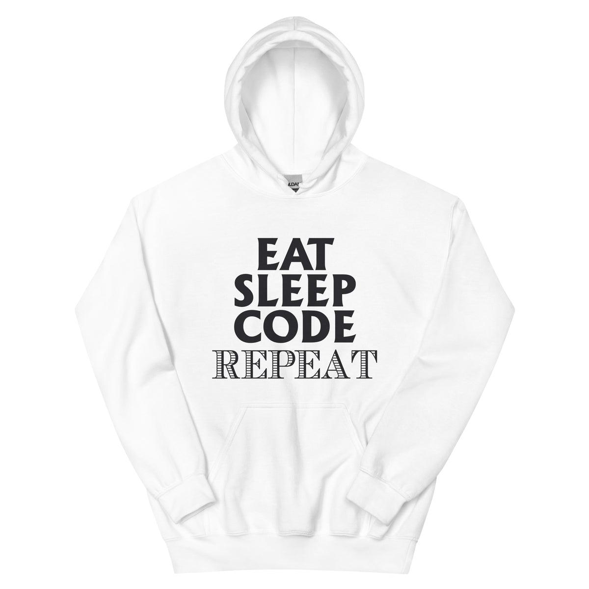 Eat Sleep Code Repeat Unisex Hoodie