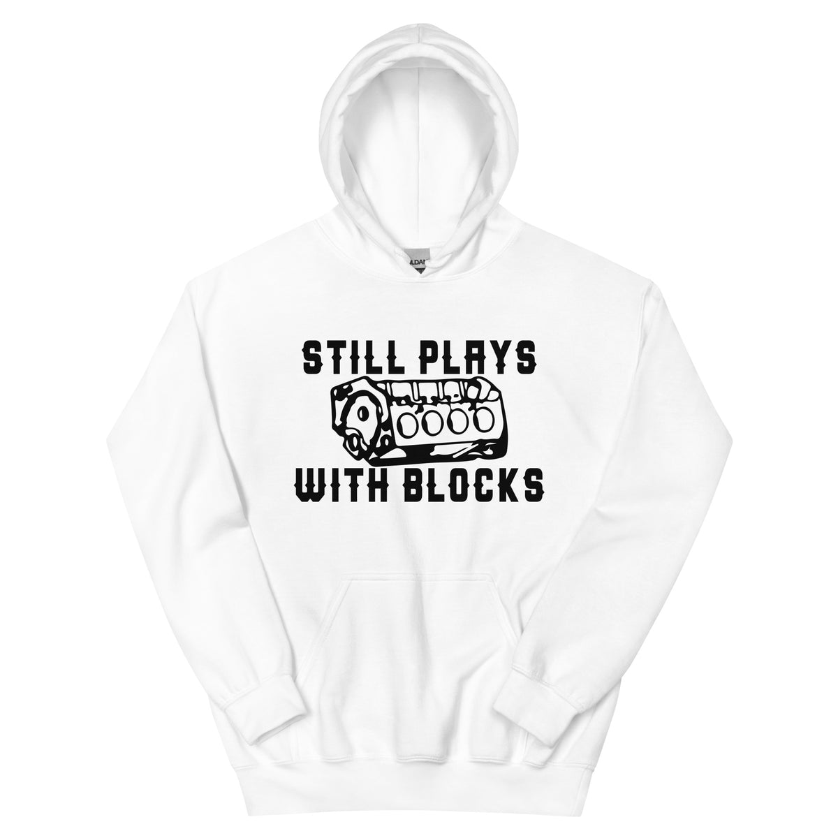 Still Plays with Blocks Unisex Hoodie