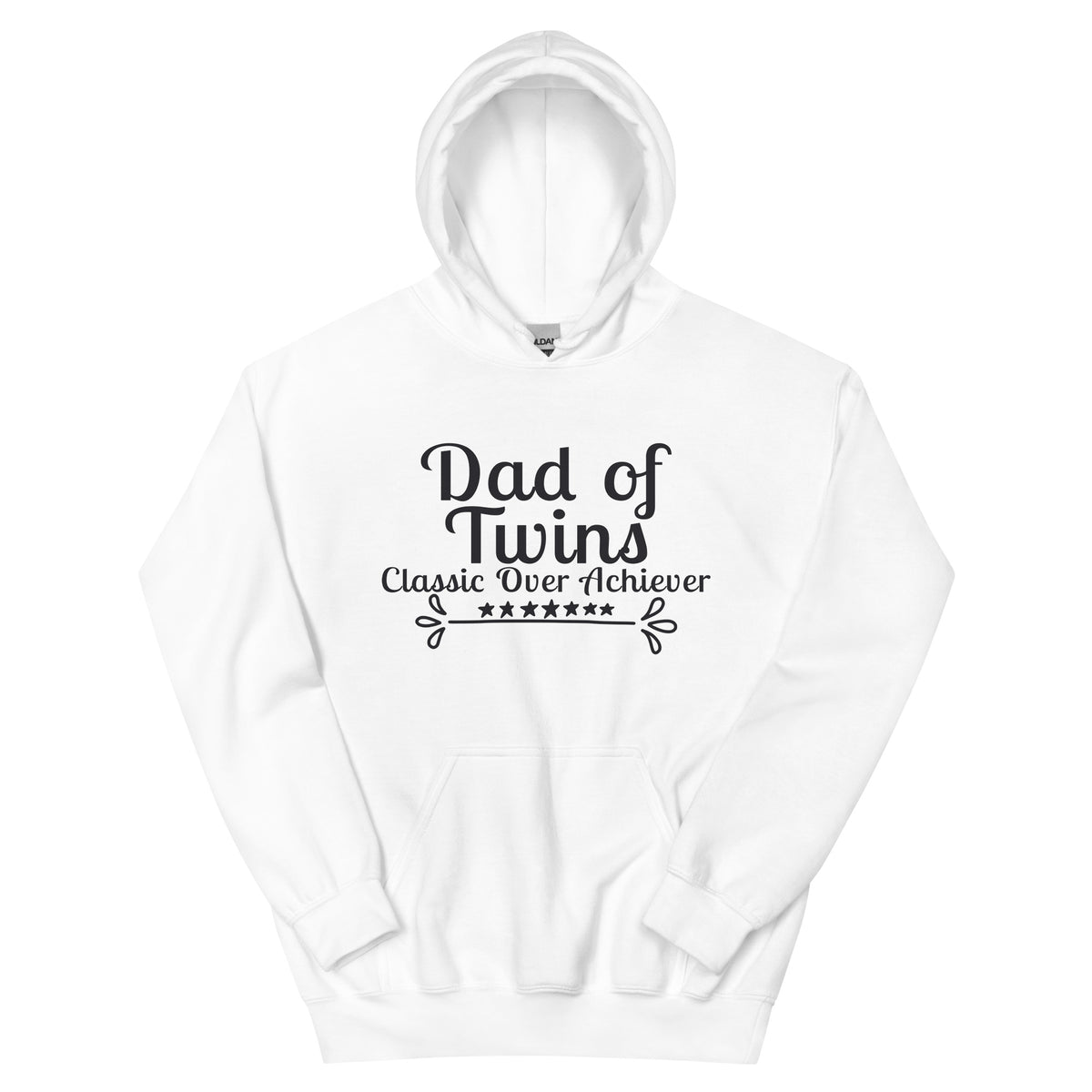 Dad of Twins Classic Over Achiever Unisex Hoodie