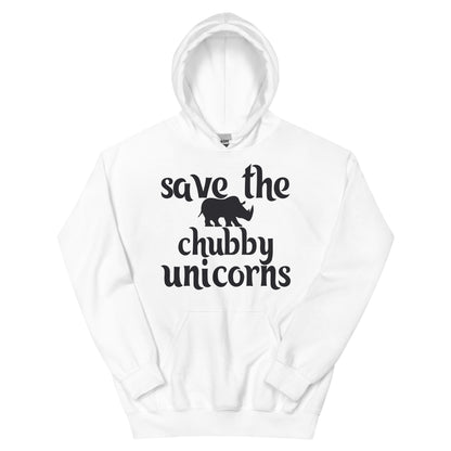 Save the Chubby Unicorns Unisex Hoodie
