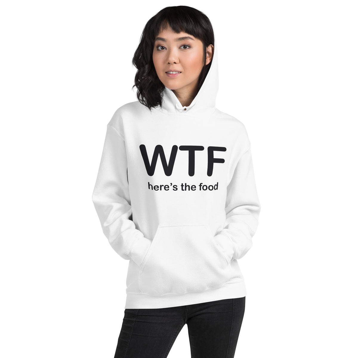 WTF Here's the Food Unisex Hoodie